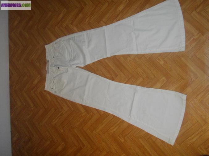 Pantalon blanc de la marque cheyenne, taille 38