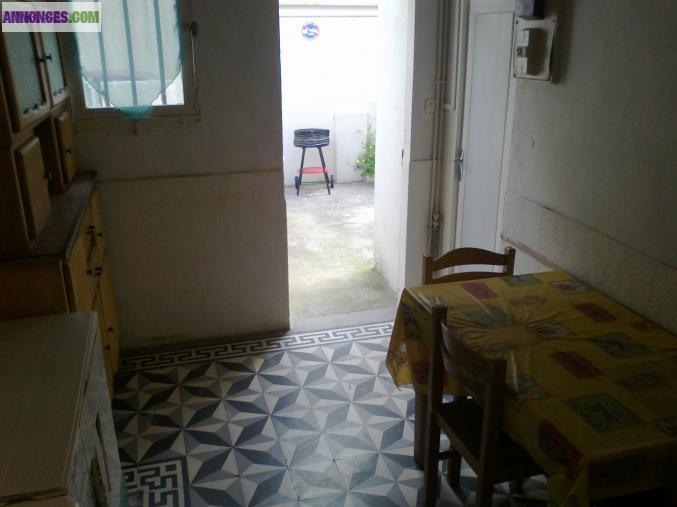 Loue saison T2 - 50M plage