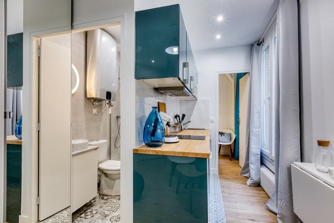 Très beau T1bis à Paris quartier Saint Vincent de Paul