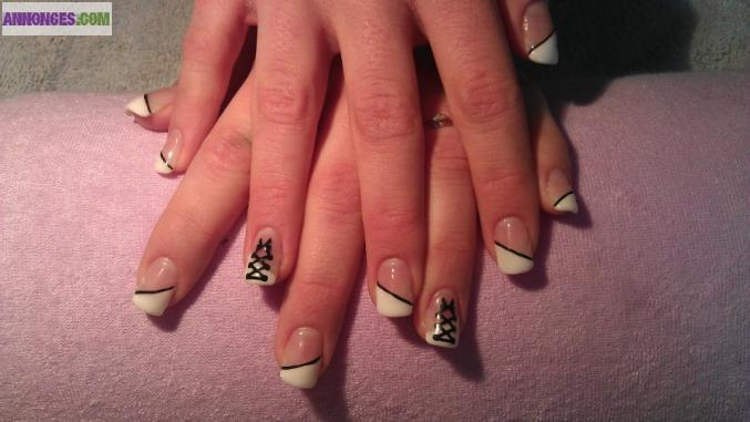 Pose d'ongles