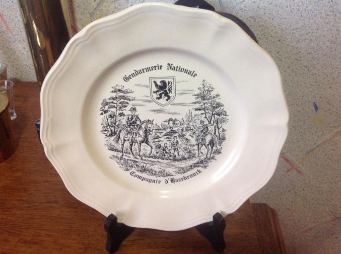 Assiette Gendarmerie/Police