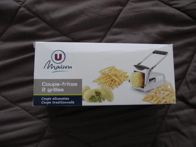 COUPE FRITES U EN ACIER INOXYDABLE