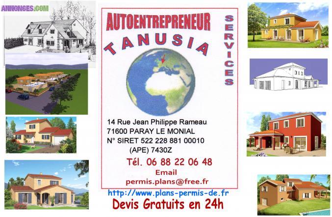 Propose Plans Permis de   Construire + Etude Thermique RT12