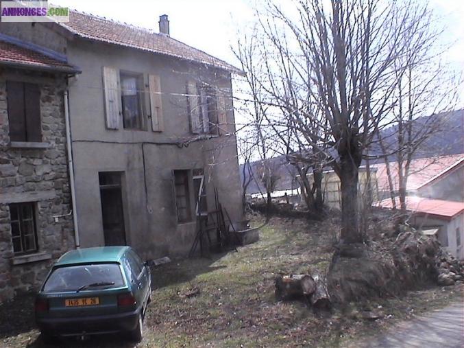 Maison avec terrain attenant