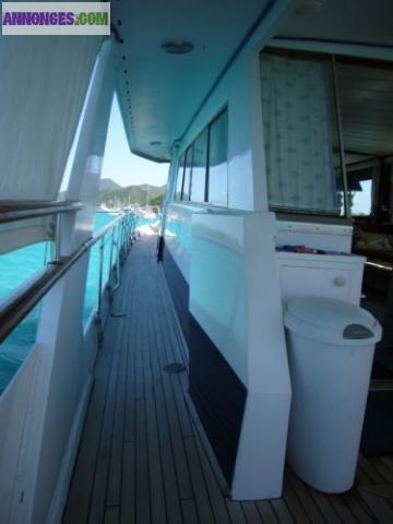 Bateau à moteur - yacht