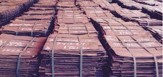 La cathode de cuivre dont la puretée est 99,99%