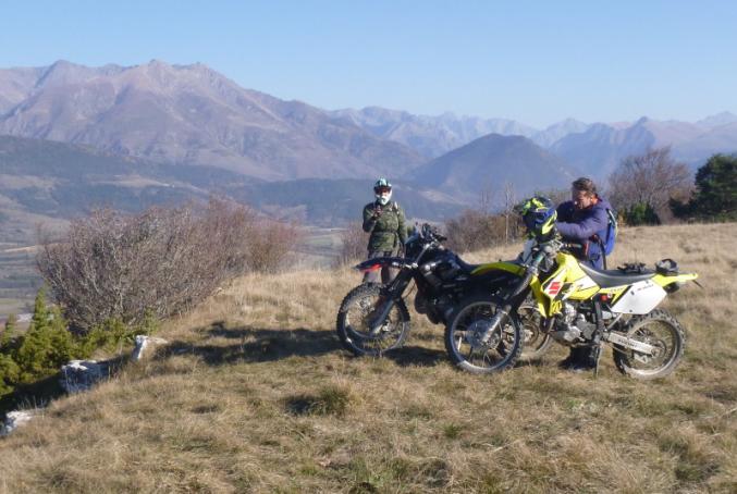 Randonnées moto en Dauphiné 