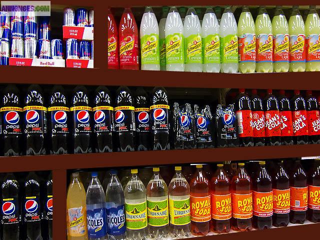 Palettes boissons non alcoolisées