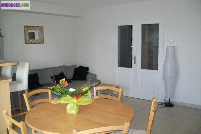 Gerstheim, F3 76m² en rez de jardin 130m²