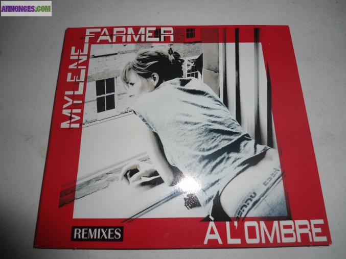 CD MAXI LES REMIXES MYLENE FARMER A LOMBRE