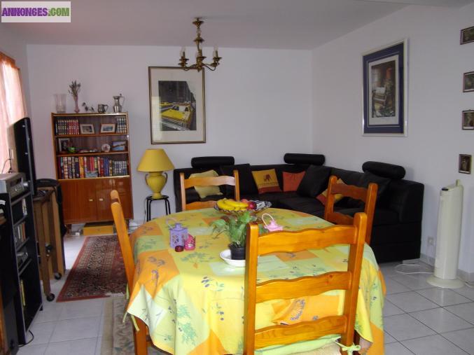 Villa ind. 74 m2 vue étang