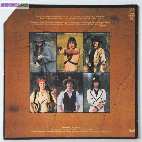 DISQUE VINYLE MOLLY HATCHET "NO GUTS NO GLORY"