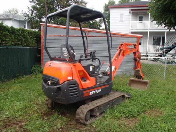 Mini pelle Kubota KX41-3V