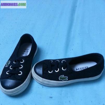 Ballerine lacoste noir p20