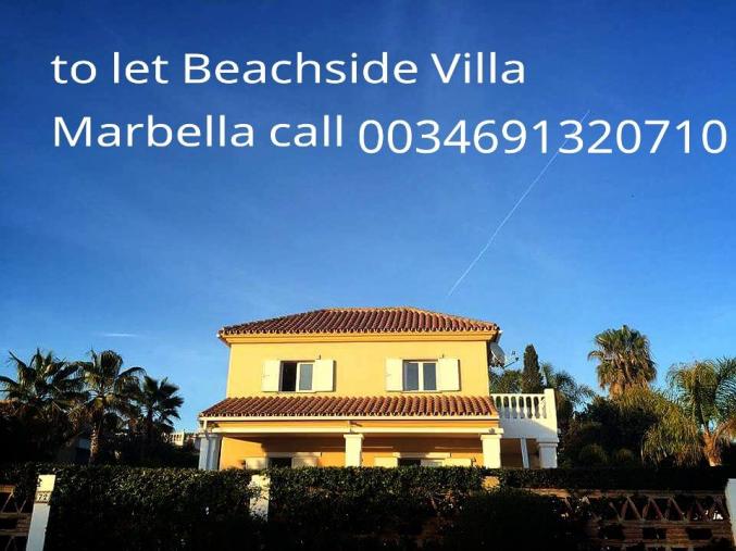 A louer belle villa moderne plage marbella piscine prive