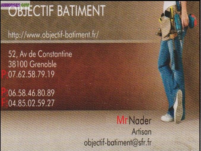 Rénovation et réhabilitation seconde d'œuvre du bâtiment par artisan