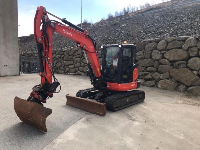 Mini pelle Kubota KX 057-4 2016