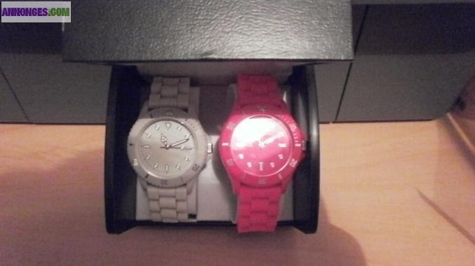 2 montres femme