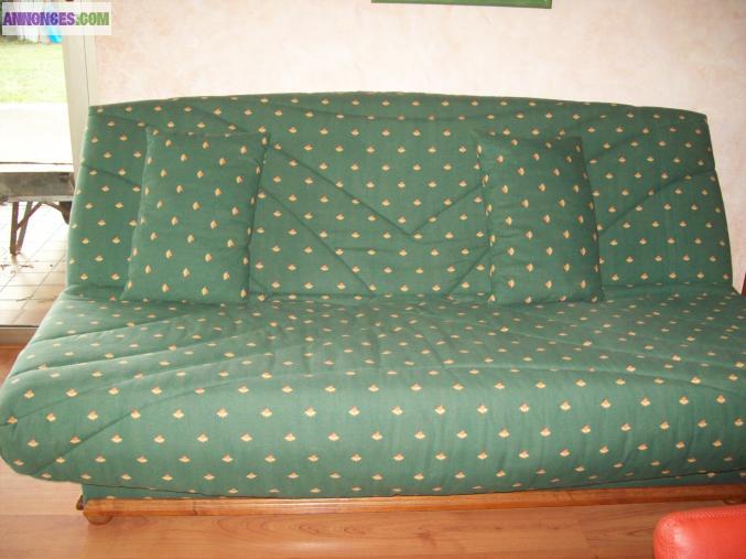 Vends canapé clic-clac