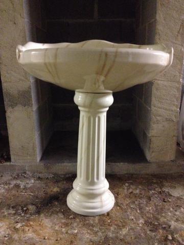 Lavabo + colonne