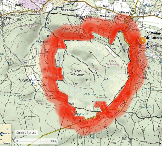 135 hectares, chasse ou sylviculture