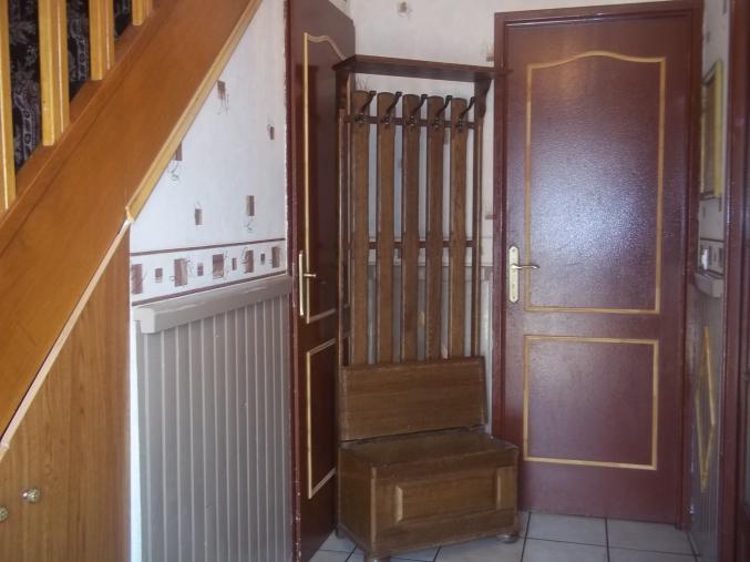 Très beau porte manteau en chène