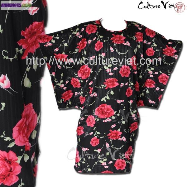 Chemise de nuit en satin de soie