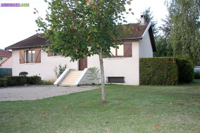 Maison F5 située entre Crémieu et Lagnieu