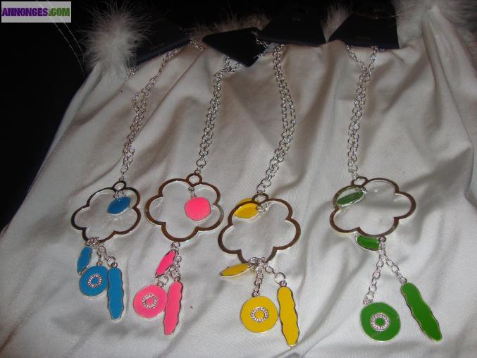 Lot de 8 colliers neuf