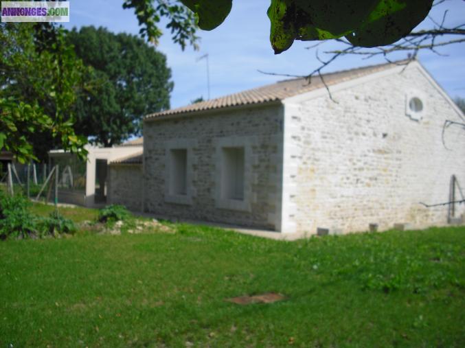 MAISON  DE PLEIN  PIED EN PIERRES