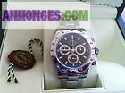 Authentique ROLEX Daytona acier fond noir neuve stickée