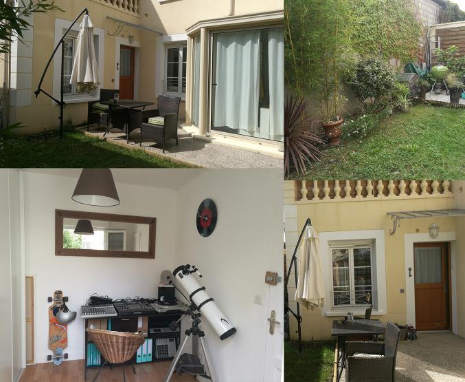 Appartement 3 pièces avec jardin privatif