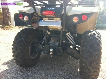 Quad 600 SYM Quadraider avec treuil