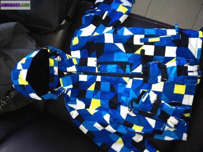 Blouson et gant de ski enfants