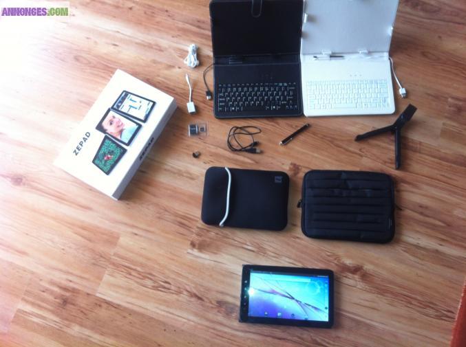 Tablette Zenithink ZTPAD ZT280 C91 + accessoires