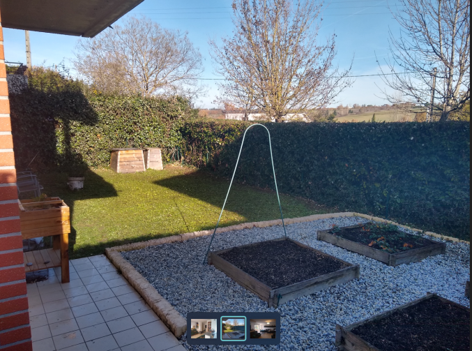 T3 70m² Rez-de-jardin vue exceptionnelle