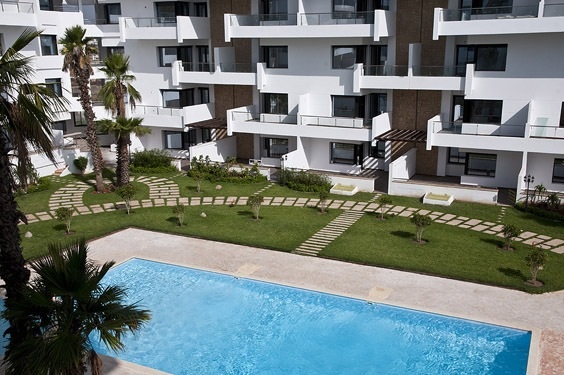 Appartement dans résidence balnéaire haut standing