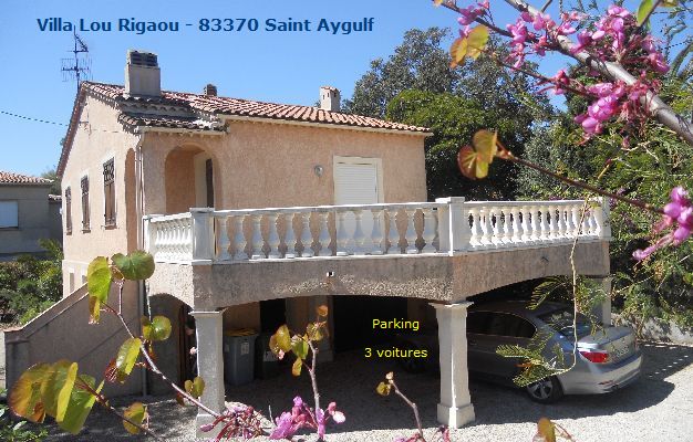 Villa 9 couchages 150m des plages Saint Aygulf 83370 VAR 