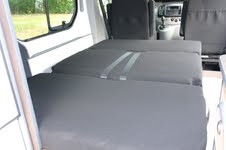 Fourgon aménagé renault trafic, 4 places