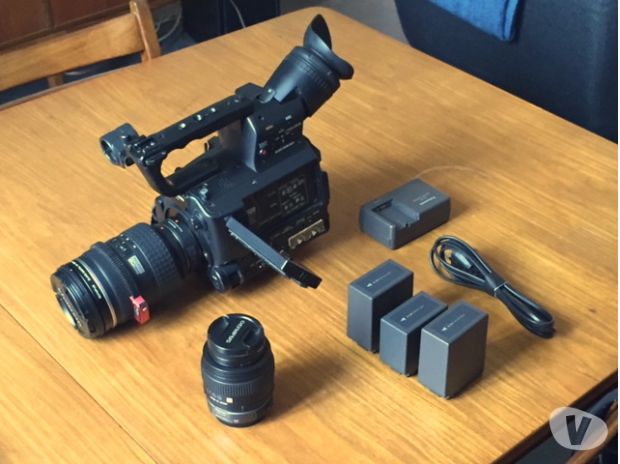 CAMERA PANASONIC AGAF101 + 2 OBJO OLYMPUS TOP PRO