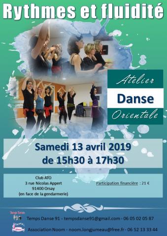 Cours collectif de danse orientale à Orsay (91)
