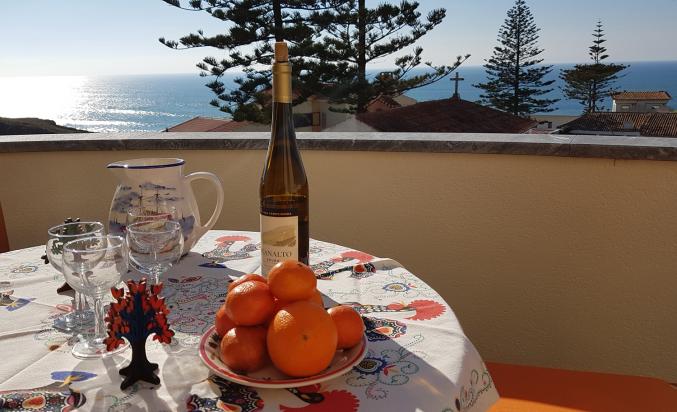 Portugal côte Ouest Appartement vue sur mer pied dans l'eau