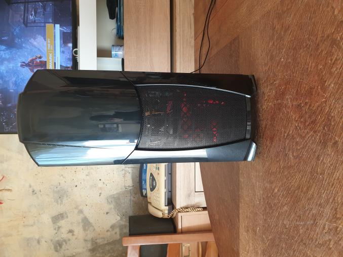 Pc tour Dragon 3 Noire Led Rouge