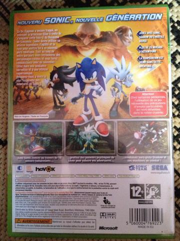 Sonic The Hedgehog (XBOX 360)