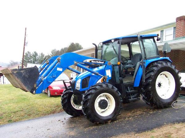 Tracteur New Holland TL 100A d'année 2006