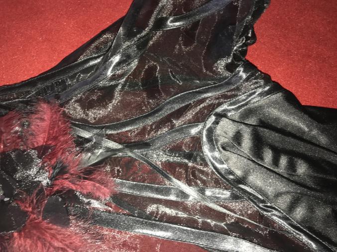 Body plus la jupe transparente ultra sexy