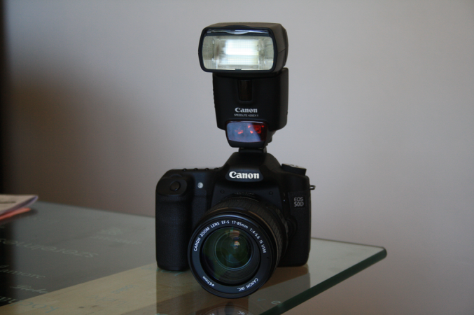Reflex Canon 50D, objectifs, flash et materiel