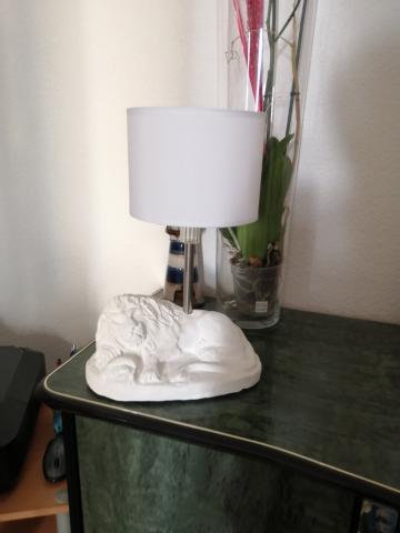 Lampe de chevet lion connect