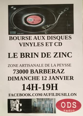Bourse disques vinyle et cd