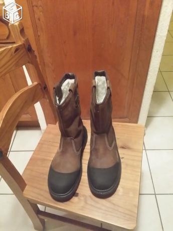 Bottes de sécurité fourrées